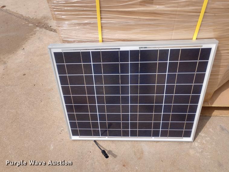 image for item DD7025 (52) Solar Tech panels