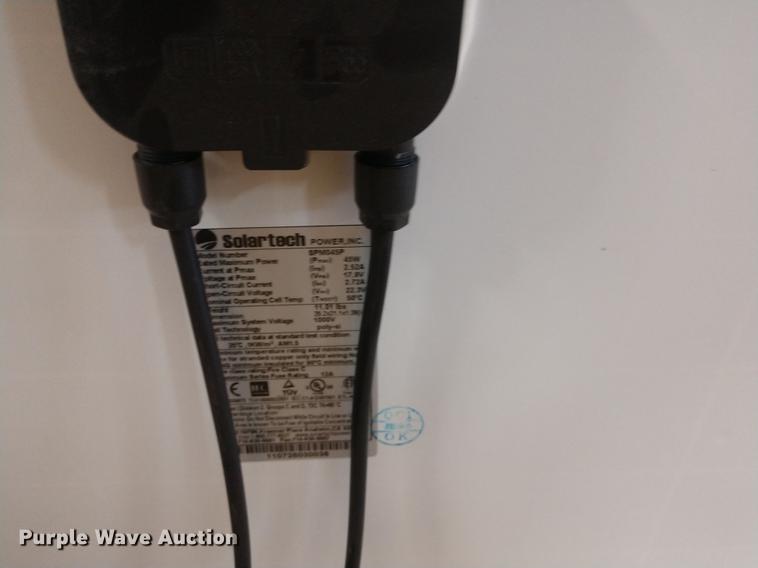 image for item DD7026 (46) Solar Tech panels