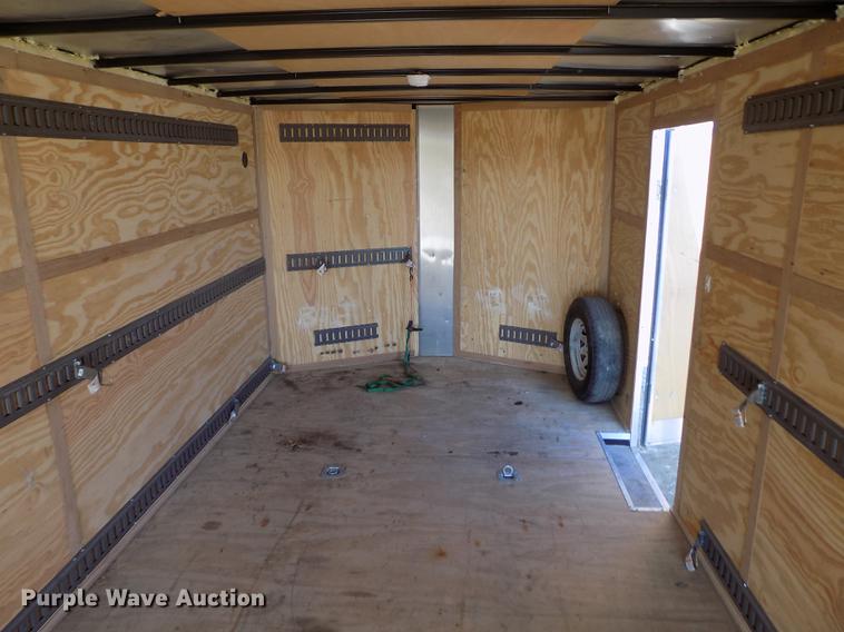 image for item DE1173 2014 Haul Mark Passport PPT85X24WT3 enclosed cargo trailer