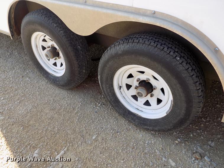 image for item DE1173 2014 Haul Mark Passport PPT85X24WT3 enclosed cargo trailer