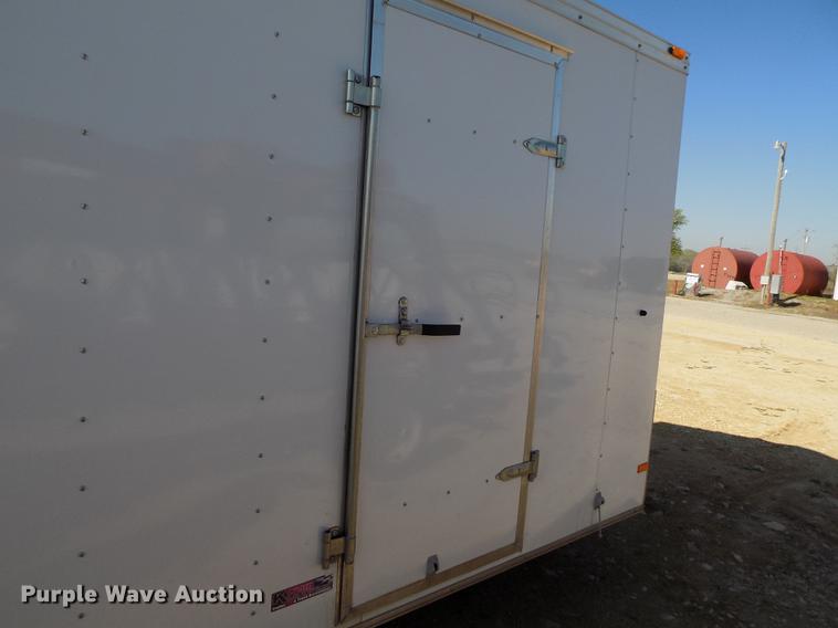 image for item DE1173 2014 Haul Mark Passport PPT85X24WT3 enclosed cargo trailer