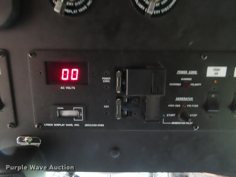 image for item DE3483 1990 Chevrolet mobile command center truck