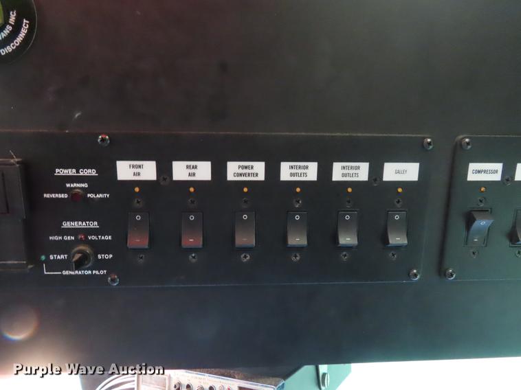 image for item DE3483 1990 Chevrolet mobile command center truck