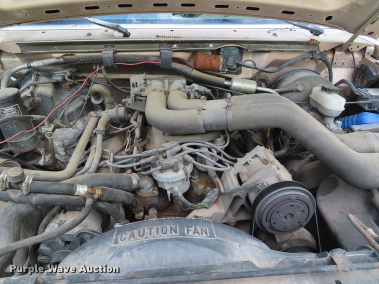 image for item DE3515 1993 Ford F250 SuperCab pickup truck