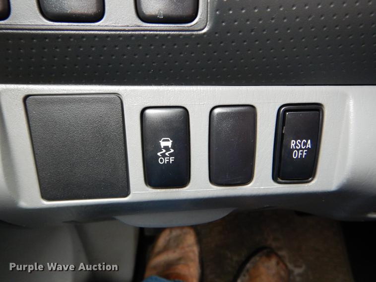 image for item DE8378 2014 Toyota Tacoma utility bed pickup truck