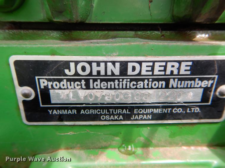 image for item DE8386 2006 John Deere 790 MFWD tractor