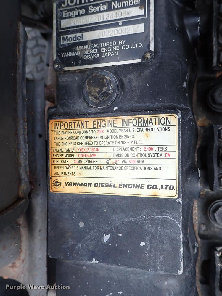 image for item DF1180 John Deere 1600 mower