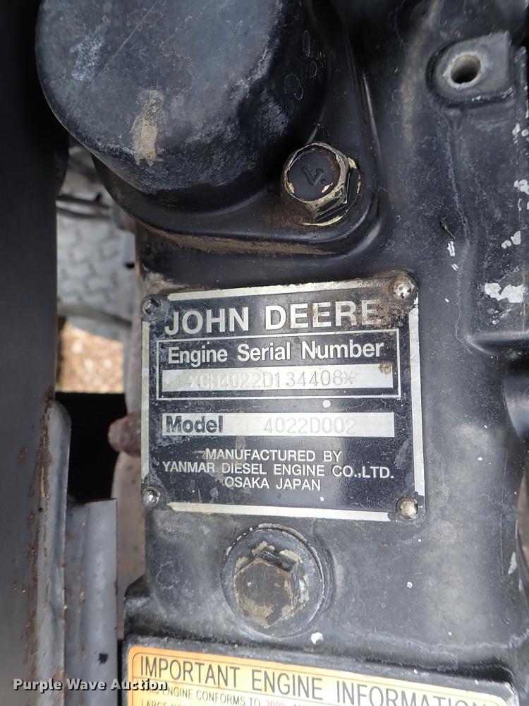 image for item DF1180 John Deere 1600 mower