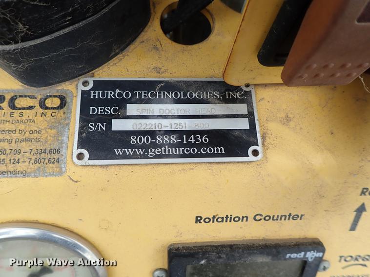 image for item DF1191 2010 Hurco Spin Doctor 800 valve exerciser