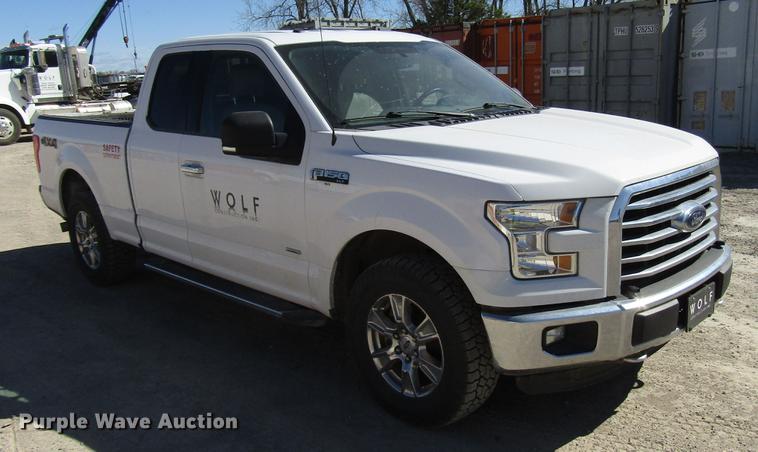 image for item DF7953 2015 Ford F150 SuperCab pickup truck