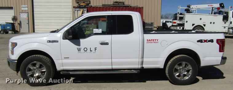 image for item DF7953 2015 Ford F150 SuperCab pickup truck