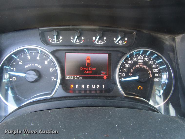 image for item DF7972 2012 Ford F150 SuperCab pickup truck