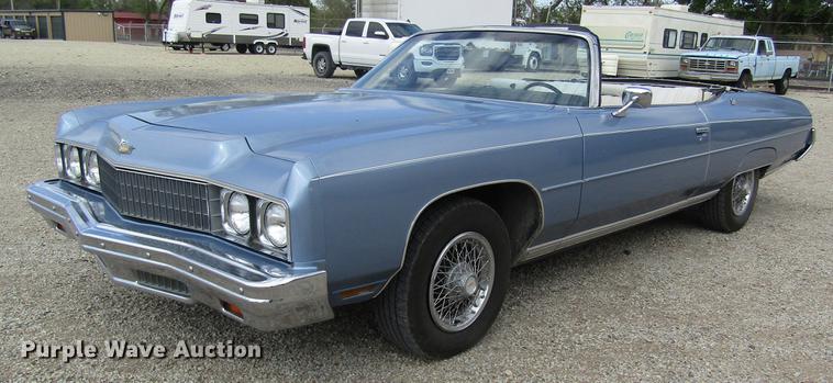 image for item EH9420 1973 Chevrolet Caprice convertible