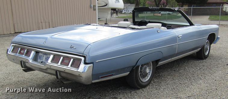image for item EH9420 1973 Chevrolet Caprice convertible