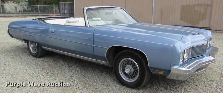 image for item EH9420 1973 Chevrolet Caprice convertible