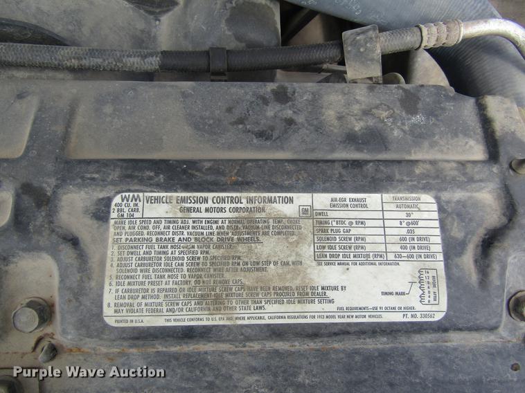 image for item EH9420 1973 Chevrolet Caprice convertible