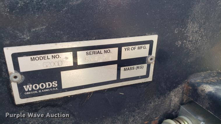 image for item EN9957 Woods 6200D ZTR lawn mower