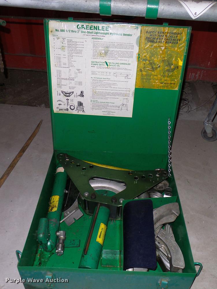 image for item EO9826 Greenlee 880 bender