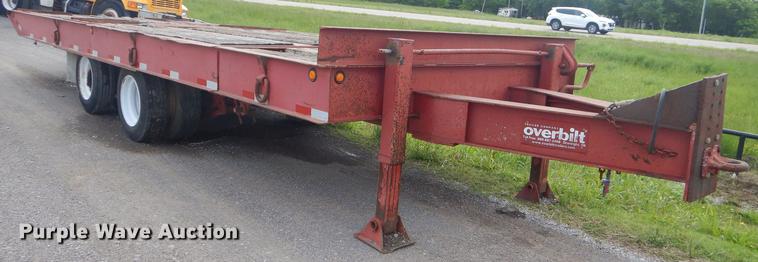 image for item FH9409 2004 Overbilt tilt deck equipment trailer