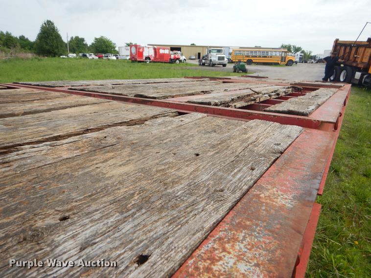 image for item FH9409 2004 Overbilt tilt deck equipment trailer