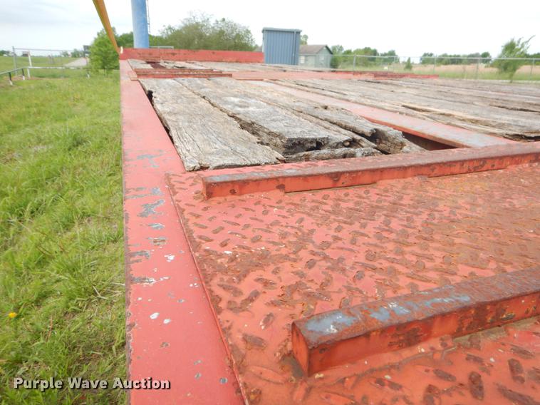 image for item FH9409 2004 Overbilt tilt deck equipment trailer