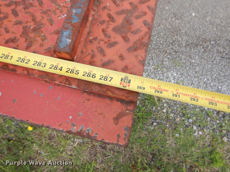 image for item FH9409 2004 Overbilt tilt deck equipment trailer