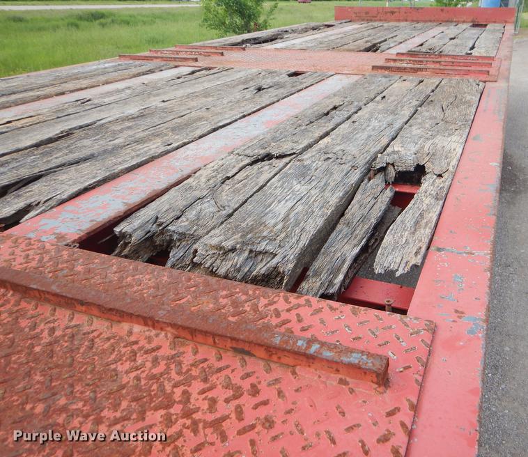 image for item FH9409 2004 Overbilt tilt deck equipment trailer