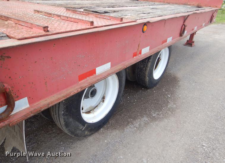 image for item FH9409 2004 Overbilt tilt deck equipment trailer