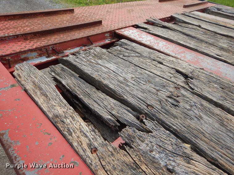 image for item FH9409 2004 Overbilt tilt deck equipment trailer