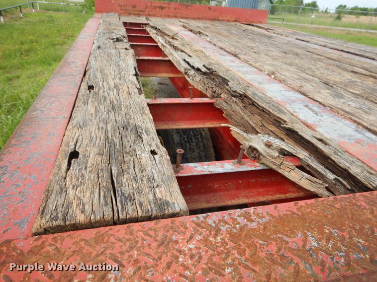 image for item FH9409 2004 Overbilt tilt deck equipment trailer