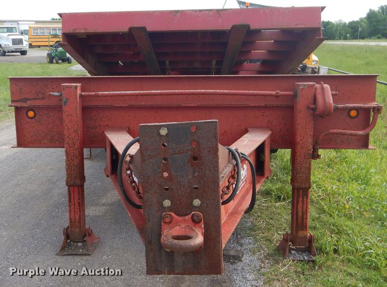 image for item FH9409 2004 Overbilt tilt deck equipment trailer