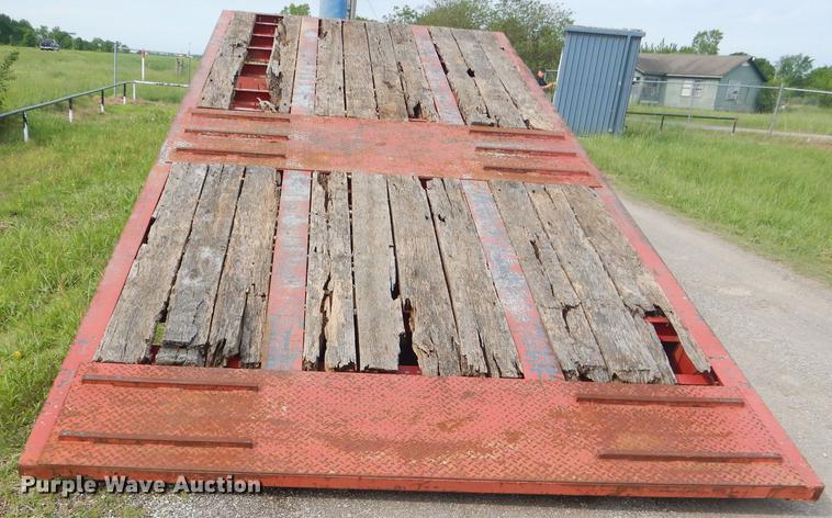 image for item FH9409 2004 Overbilt tilt deck equipment trailer