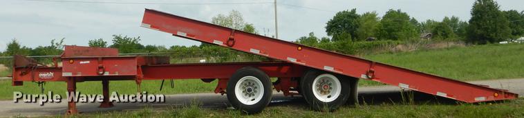 image for item FH9409 2004 Overbilt tilt deck equipment trailer
