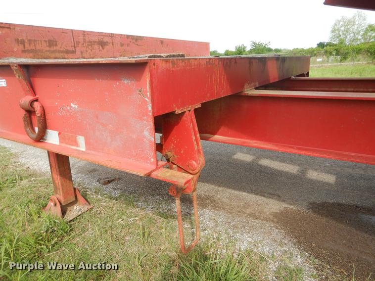 image for item FH9409 2004 Overbilt tilt deck equipment trailer