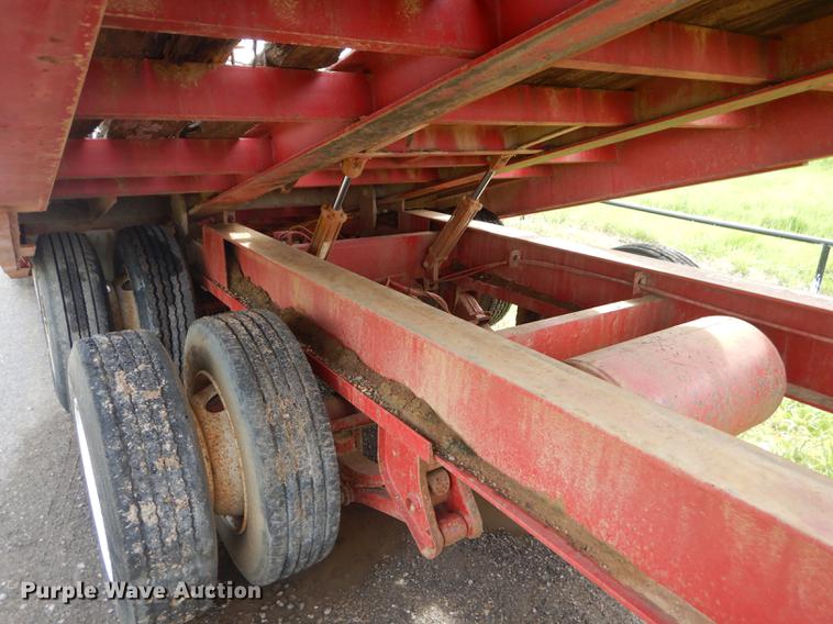 image for item FH9409 2004 Overbilt tilt deck equipment trailer