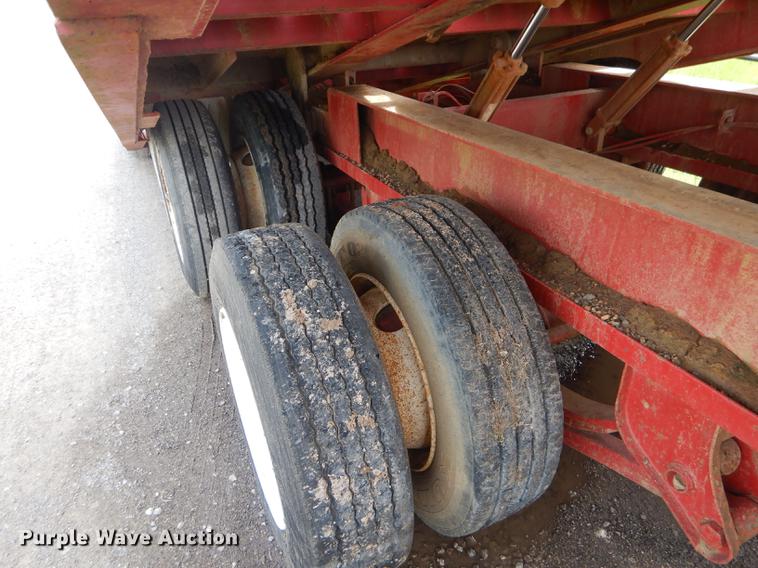 image for item FH9409 2004 Overbilt tilt deck equipment trailer