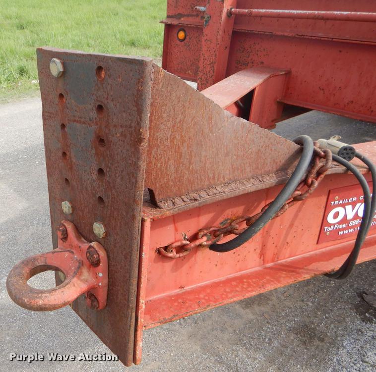 image for item FH9409 2004 Overbilt tilt deck equipment trailer