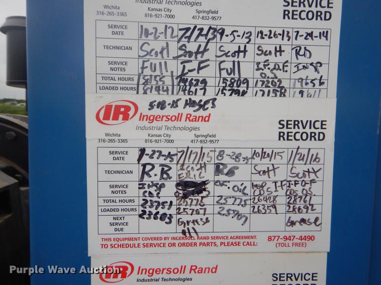 image for item FH9425 Ingersoll Rand compressor and dryer