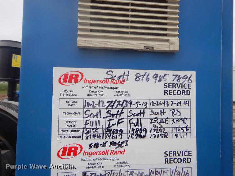 image for item FH9425 Ingersoll Rand compressor and dryer