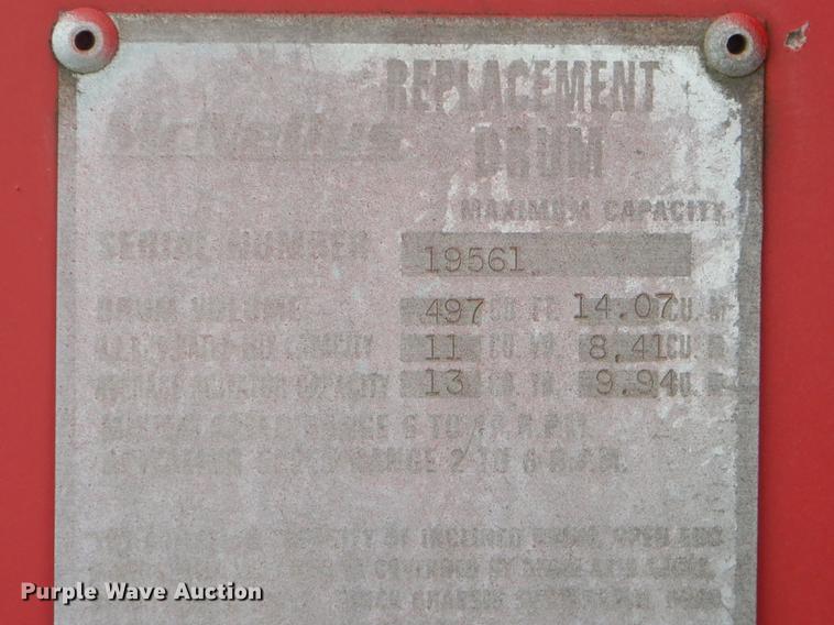 image for item FH9432 McNeilus ready mix drum