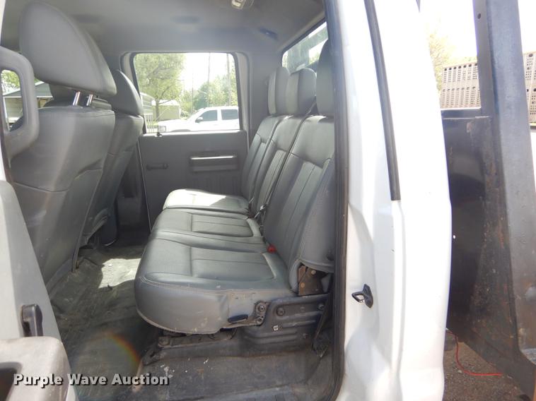 image for item FH9434 2012 Ford F550 XL Crew Cab flatbed truck