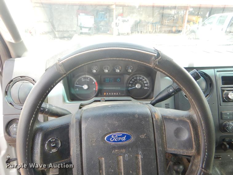 image for item FH9434 2012 Ford F550 XL Crew Cab flatbed truck