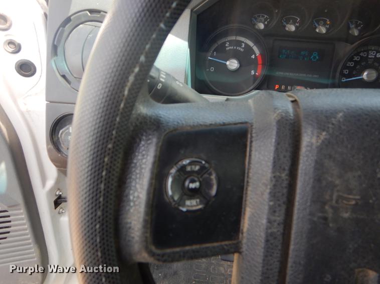 image for item FH9434 2012 Ford F550 XL Crew Cab flatbed truck