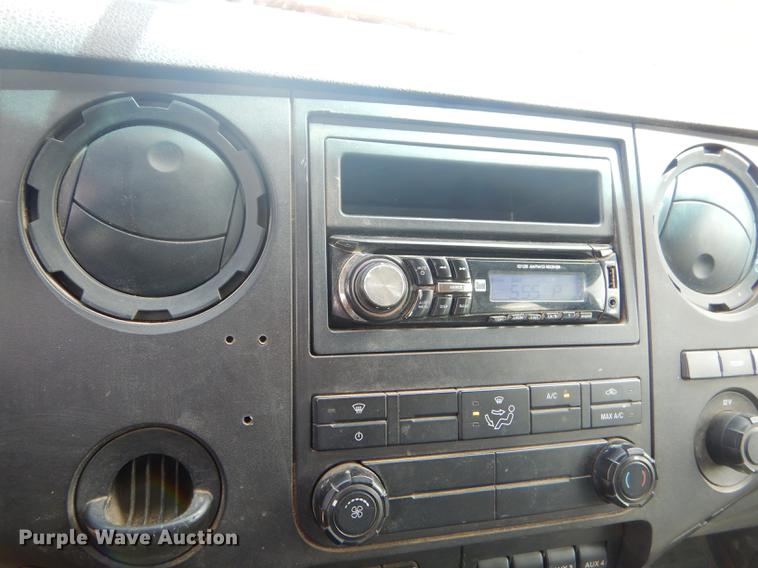 image for item FH9434 2012 Ford F550 XL Crew Cab flatbed truck