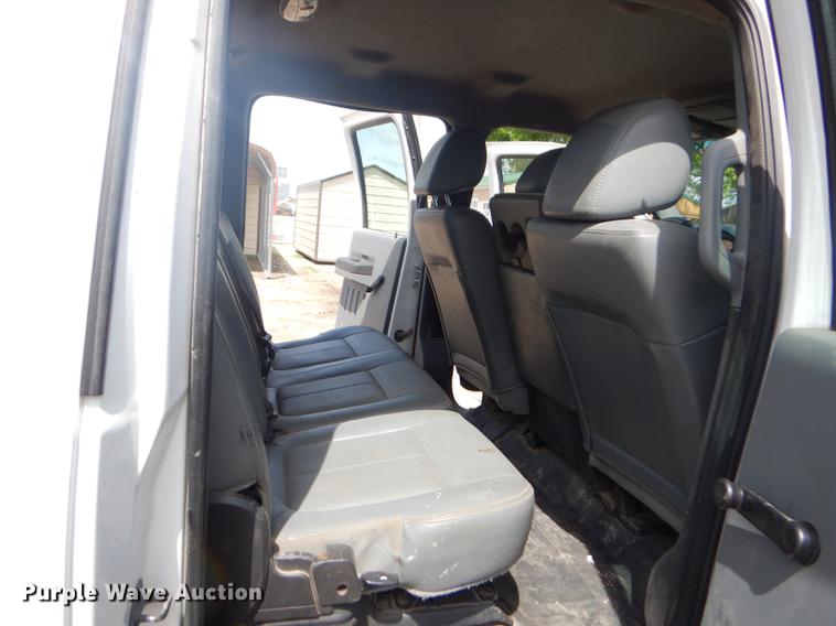 image for item FH9434 2012 Ford F550 XL Crew Cab flatbed truck