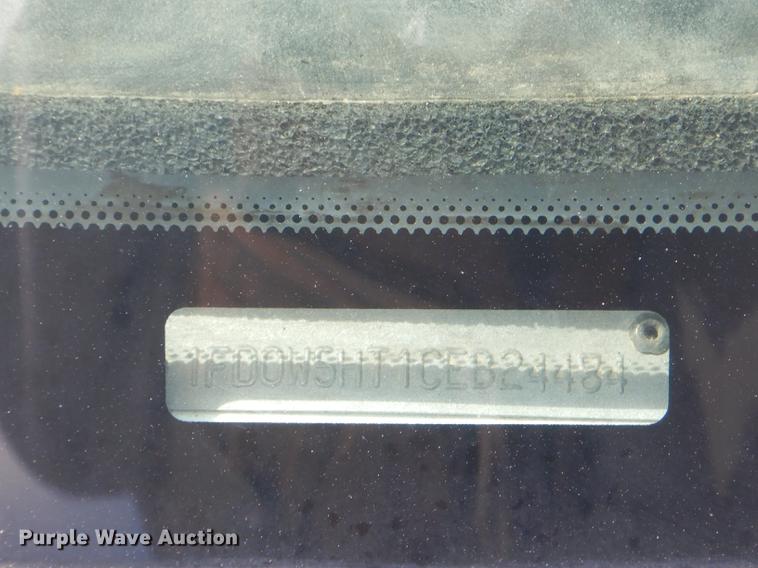 image for item FH9434 2012 Ford F550 XL Crew Cab flatbed truck