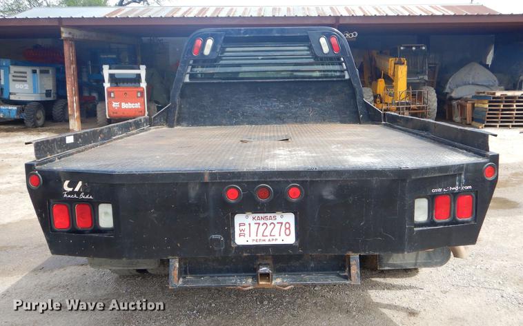 image for item FH9435 2008 Ford F450 Super Duty XL Crew Cab flatbed truck