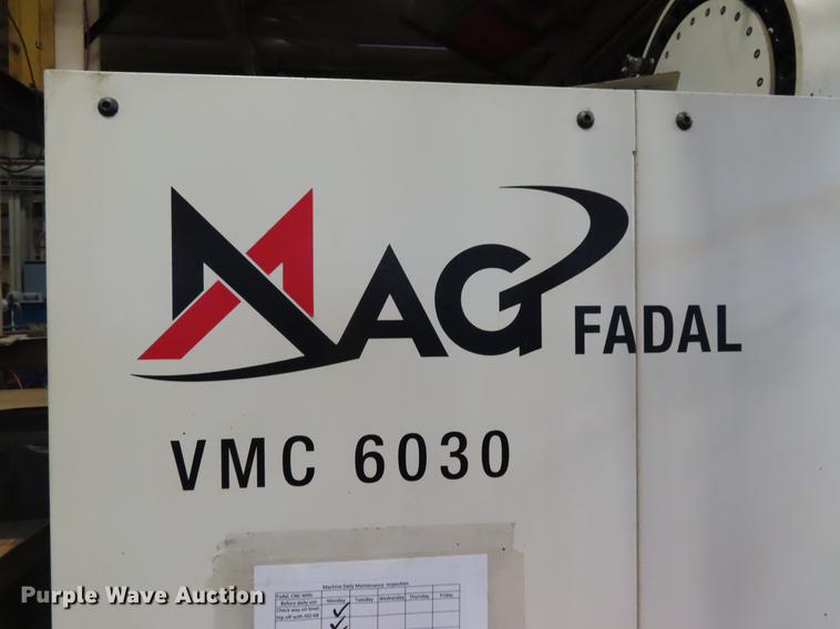 image for item FJ9081 2009 MAG Fadal VMC6030 milling machine
