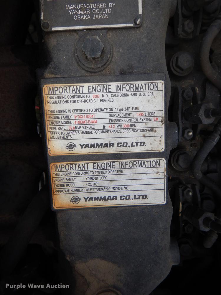 image for item FK9241 2003 John Deere 1600 lawn mower