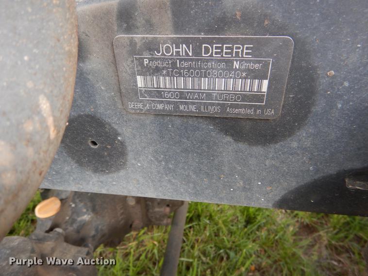 image for item FK9241 2003 John Deere 1600 lawn mower